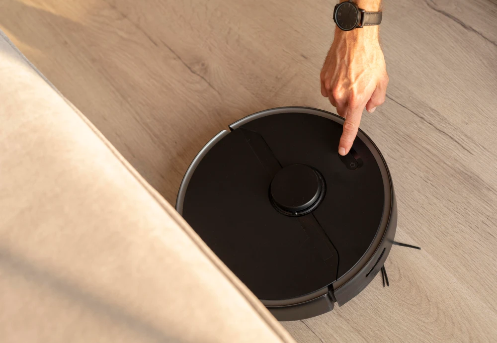 self cleaning brush robot vacuum