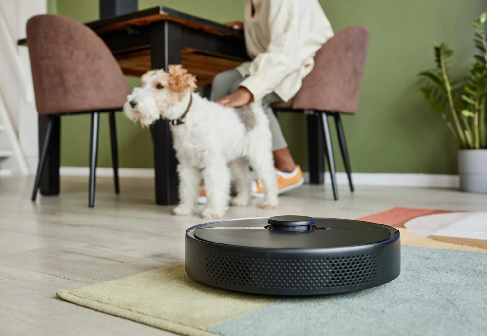 robot vacuum cleaner hardwood floor