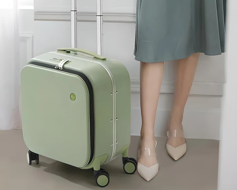 lightweight suitcases on wheels