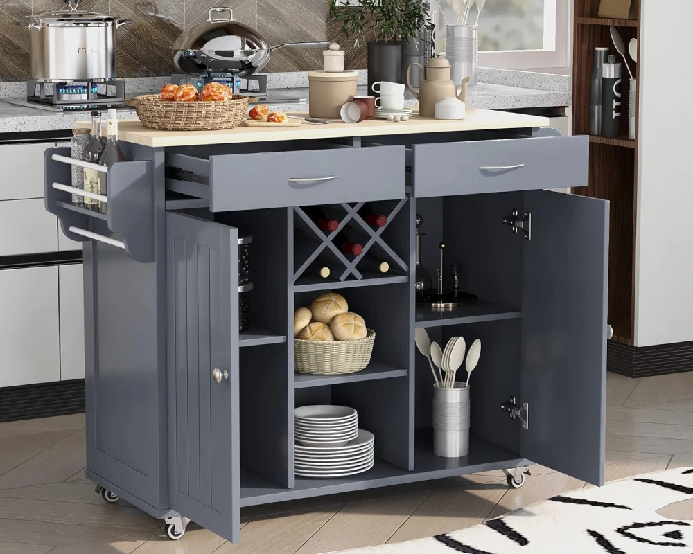 portable kitchen island small